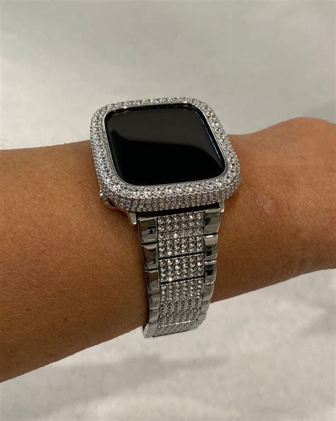 iced out apple watch|vvs diamond apple watch band.